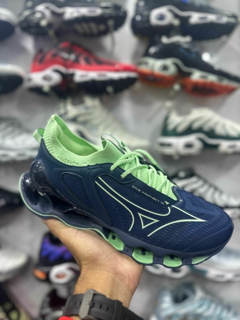 Mizuno Prophecy 14 - Marinho/Verde - comprar online