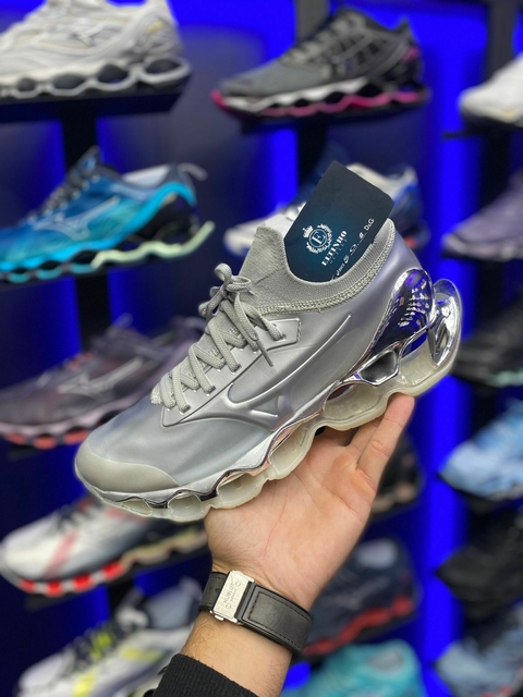 Mizuno Sorayama - Cinza - comprar online