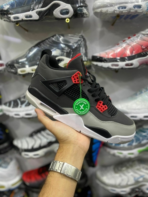 Nike Air Jordan 4 - Cinza Escuro - comprar online
