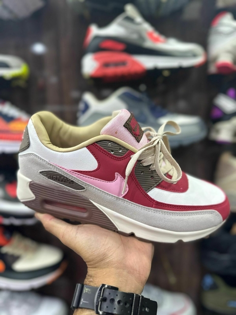 Air Max 90 - Branco/Rosa - comprar online