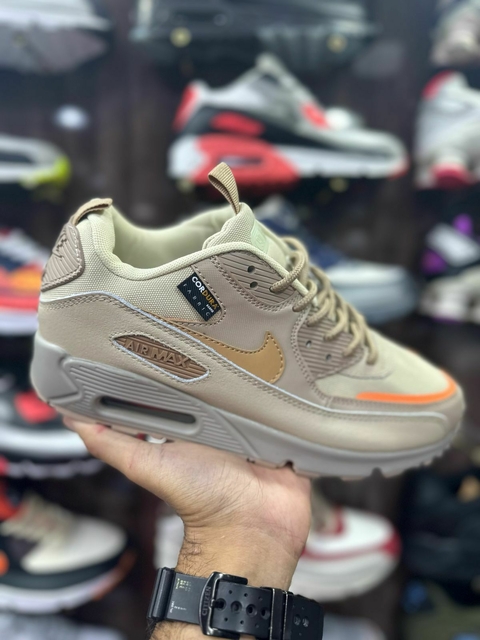 Air Max 90 - Bege/Marrom - comprar online