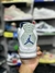 Nike Air Jordan 4 - Branco/Azul na internet