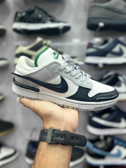 Nike Dunk Twist - Branco/Cinza/Preto - comprar online