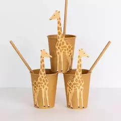Vasos Animalitos de la Selva - 8 unidades - comprar online