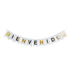 Banderin Bienvenidos - comprar online