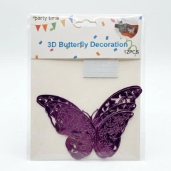 MARIPOSA 3D CALADA - 12PCS