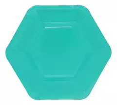 Imagen de Plato de Polipapel Hexagonal Liso