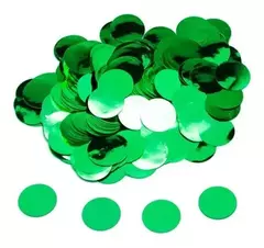 CONFETTI CIRCULAR GLOBOX 1,5 CM - 20 GRAMOS - Tarjelandia Center