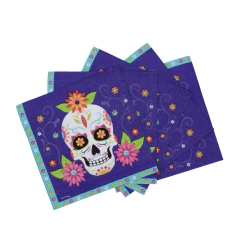 Servilleta Calavera Mexicana x20