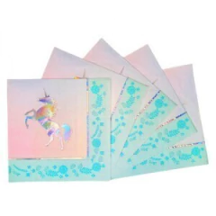 Servilleta Unicornio Iridiscente X12