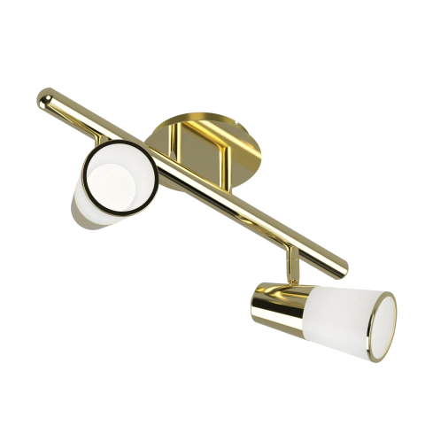 Aplique Techo 2 Luces E27 Eco+ Oro - comprar online