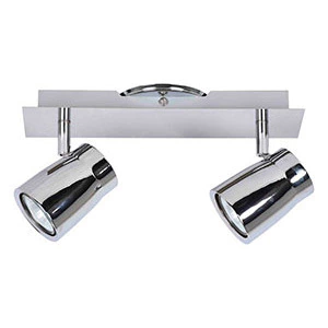 Aplique Vul Cromo 2 Luces - comprar online