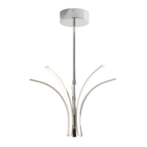 Ara?a LED Lai 42W 42cm Cromo Luz C?lida