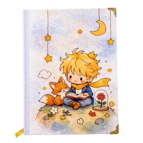 Libreta Esencial inspirada en el principito