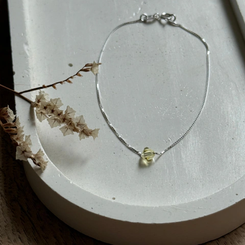 Pulsera Lucy Plata
