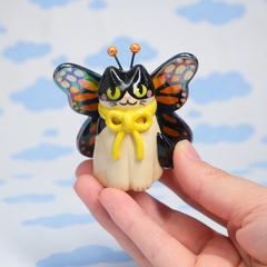 Figura Gato Mariposa con amigo