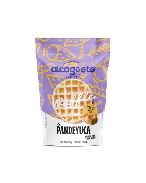 PREMEZCLA LIBRE DE GLUTEN PARA HACER WAFFLES DE PANDEYUCA X 400 GR - comprar en línea