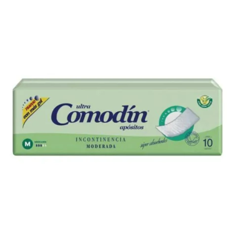 COMODIN APÓSITO INCONTINENCIA MODERADA M X 10 - comprar online