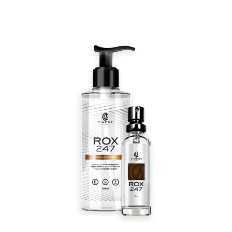 Kit Rox247 - Perfume 15ml + Hidratante 250ml - Ref: Silver Scent