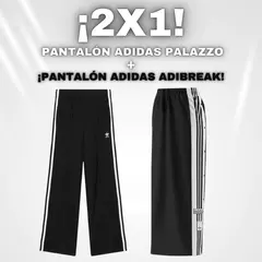 PANTALON ADIDAS PALAZZO + PANTALON ADIBREAK DE REGALO! (2X1 EXCLUSIVO) + ENVIO GRATIS - tienda online
