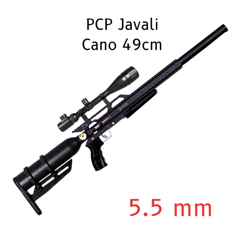 Carabina PCP Javali – Cal. 5.5 mm 49 cm