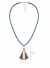 COLAR CHOKER APATITA AZUL FACETADA COM NOSSA SENHORA APARECIDA SEMIJOIA na internet