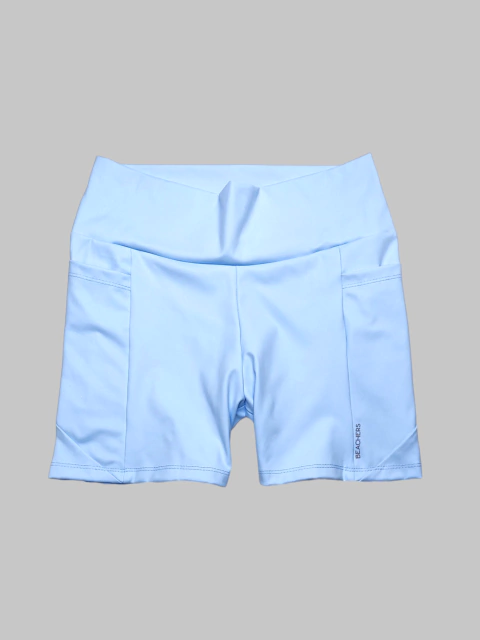 Bermuda Azul Bebê Alongada Active Bolso BEACHERS - comprar online