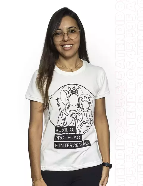 Camiseta Caminho com Maria - comprar online