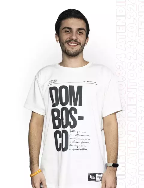 Camiseta Manifesto de Dom Bosco - comprar online