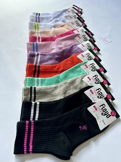 Medias largas a rayas Floyd-Pack x3 - comprar online
