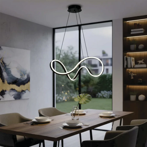 Lámpara Colgante LED rubi Moderna Regulable 46w - comprar online