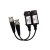 Balun de Vídeo HD/ AHD/ CVI/ TVI - PAR BNC Macho - comprar online
