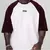 REMERAS OVERSIZE RANGLAN ECHO WHITEBORDEAUX ( PREVENTA 29-7 )