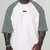 REMERA OVERSIZE RANGLAN ECHO WHITEGREEN ( PREVENTA 29-7 )