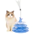 Juguete de gato 3 pisos con pluma