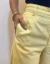 Calça Aura Dourada - Amarelo manteiga