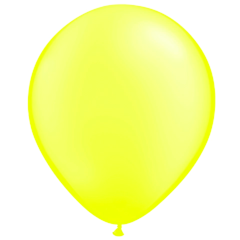 Balão Fest Ball Amarelo Neon 16 Polegadas 12 Unidades - comprar online