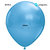 Balão Fest Ball Azul Metalizado 16 Polegadas 12 Unidades na internet