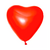 Balão Fest Ball Coração Vermelho 10 Polegadas 20 Unidades - loja online