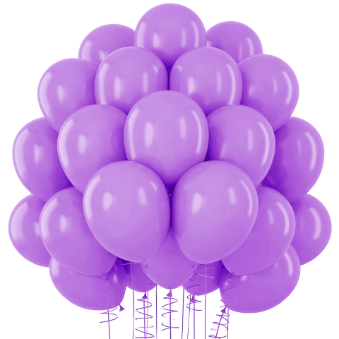 Balão Fest Ball Lilás 9 Polegadas 50 Unidades - comprar online