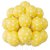 Balão Fest Ball Poá Amarelo com Branco 9 Polegadas 25 Unidades - comprar online