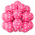 Balão Fest Ball Poá Rosa com Branco 9 Polegadas 25 Unidades - comprar online