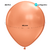Balão Fest Ball Rose Gold Metalizado 9 Polegadas 25 Unidades na internet