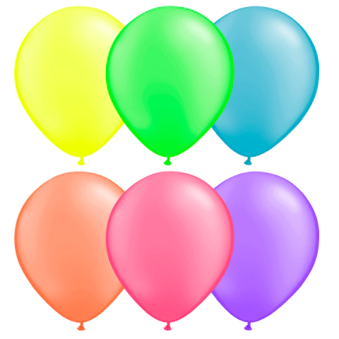 Balão Fest Ball Sortido Neon 12 Polegadas 25 Unidades - comprar online