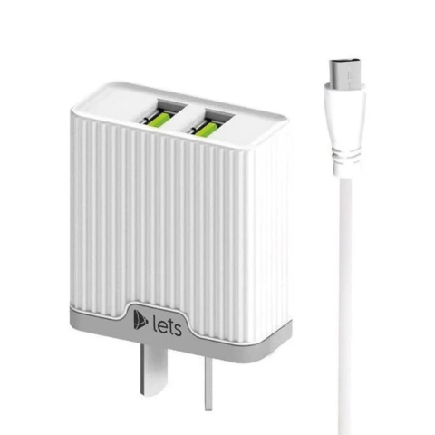 Cargador Tipo C Lets 12874 3.1A en internet