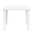 MESA CUADRADA 75X75 CM MASCARDI REFORZADA BLANCA - comprar online