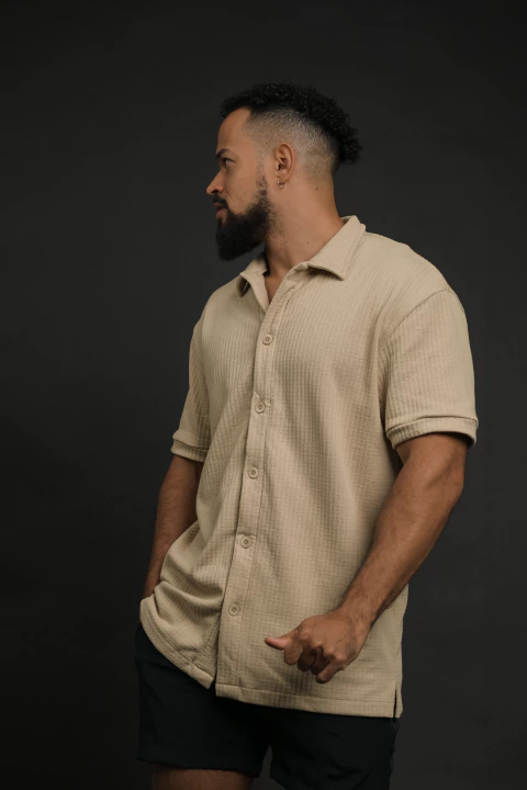 CAMISA MONTE CARLO AREIA - comprar online