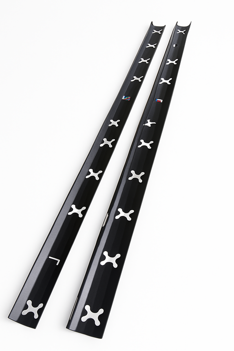 Par de réguas de fixação forro de porta BMW e36 coupe/cabrio - comprar online