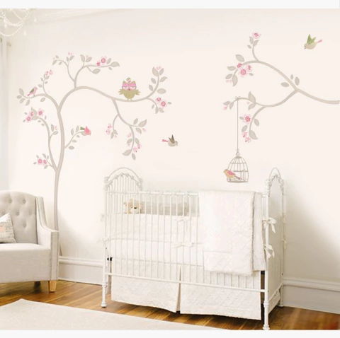 Adesivo de Parede Infantil Árvore Sweet - Cerejeira Sakura - comprar online