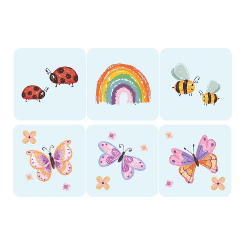 Quadrinho Decorativo - Joaninha no Jardim